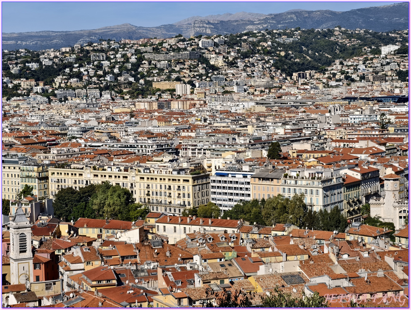Winter Resort Town of the Riviera,城堡山公園Colline du Château,尼斯Nice,尼斯老城區 Vieux Nice,普羅旺斯Provence,法國France,莎萊雅市集Cours Saleya Market