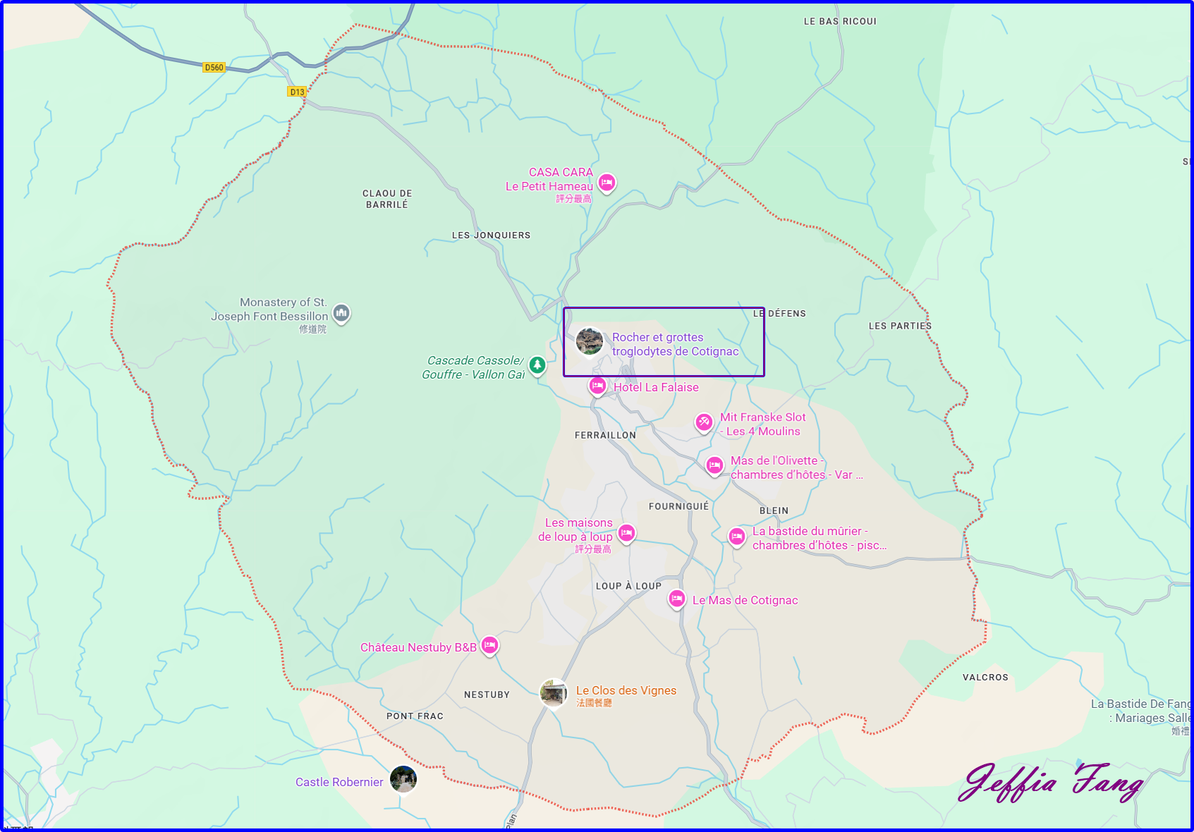 Rocher et grottes troglodytes de Cotignac,普羅旺斯Provence,法國France,法國旅遊,科蒂尼亞克 Cotignac