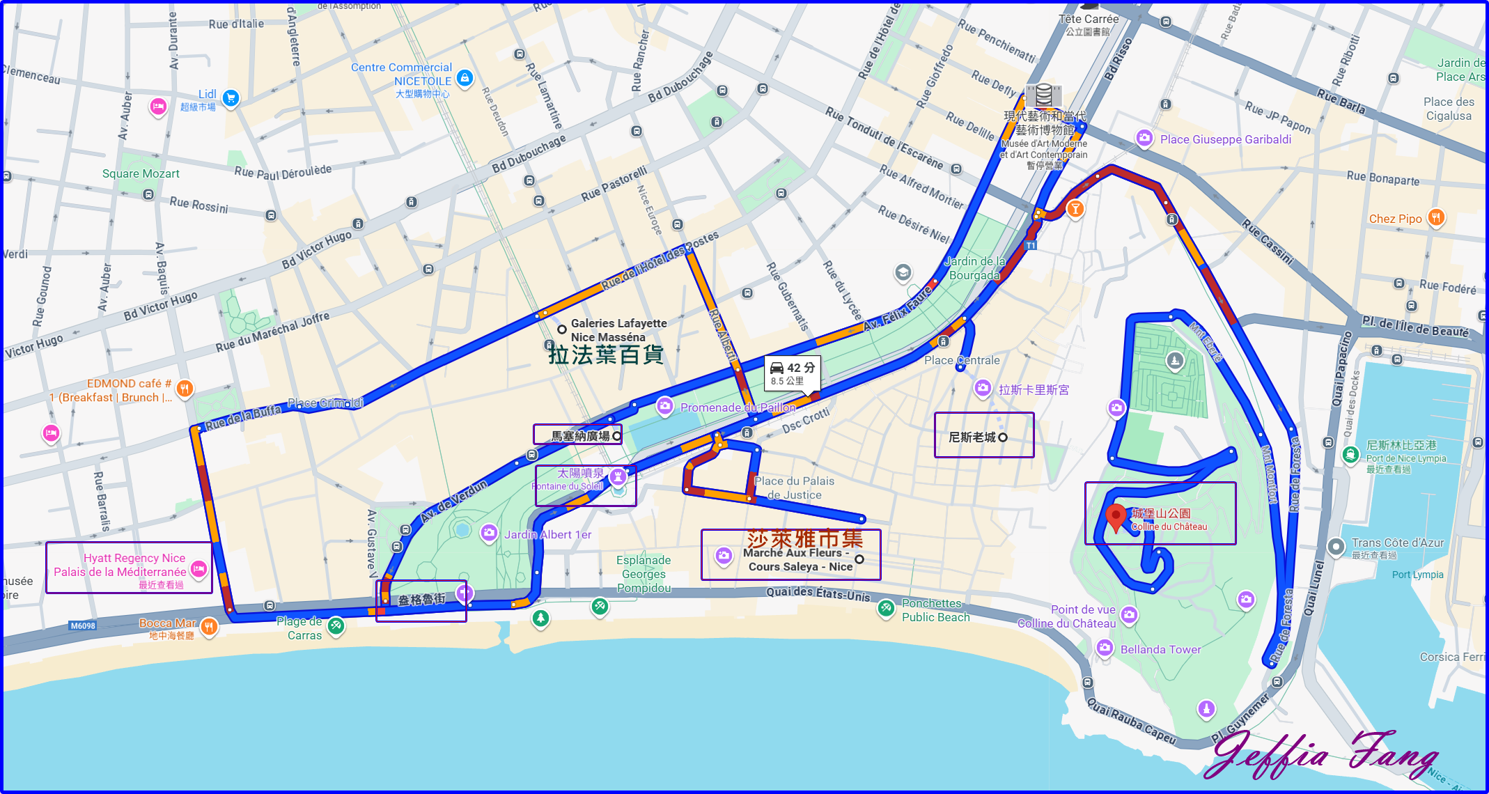 Hotel Hyatt Regency Nice Palais de la Mediterrannée,尼斯Nice,尼斯飯店,法國France,法國旅遊,英國人大道Promenade des Anglais