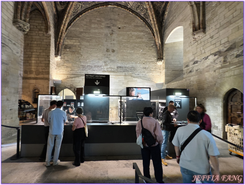 世界文化遺產,亞維儂Avignon,亞維儂老城區,教皇宮Palais des Papes,普羅旺斯Provence,沃克呂茲省Vaucluse,法國France,法國旅遊