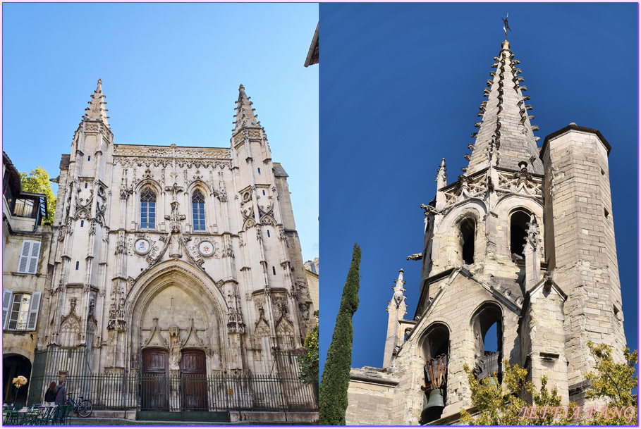 世界文化遺產區,亞維儂Avignon,亞維儂老城區,普羅旺斯Provence,沃克呂茲省Vaucluse,法國France,法國旅遊,聖貝內澤橋St Bénezet bridge