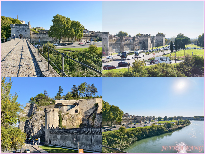 世界文化遺產區,亞維儂Avignon,亞維儂老城區,普羅旺斯Provence,沃克呂茲省Vaucluse,法國France,法國旅遊,聖貝內澤橋St Bénezet bridge