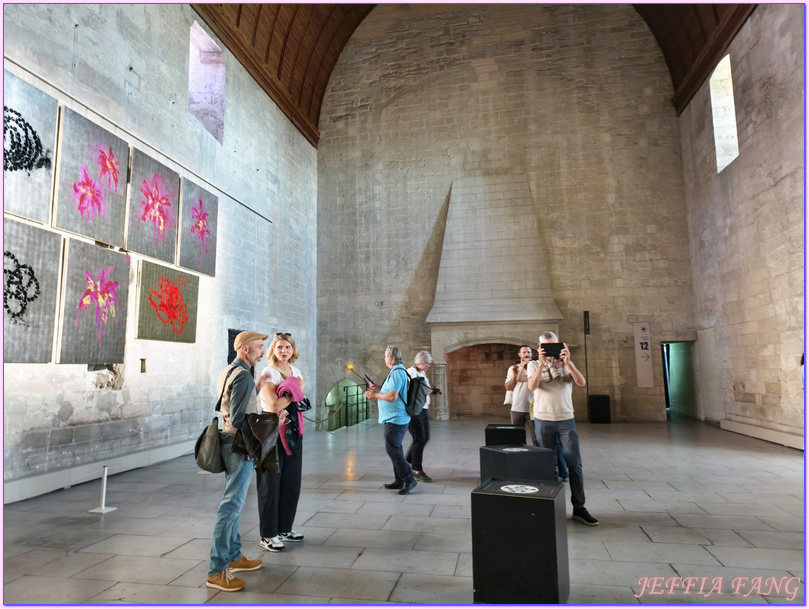 世界文化遺產,亞維儂Avignon,亞維儂老城區,教皇宮Palais des Papes,普羅旺斯Provence,沃克呂茲省Vaucluse,法國France,法國旅遊