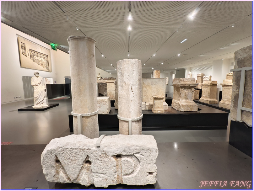 加爾Gard,奧克西塔尼Occitanie,尼姆Nimes,法國France,法國旅遊,羅馬考古博物館Musée de la Romanité