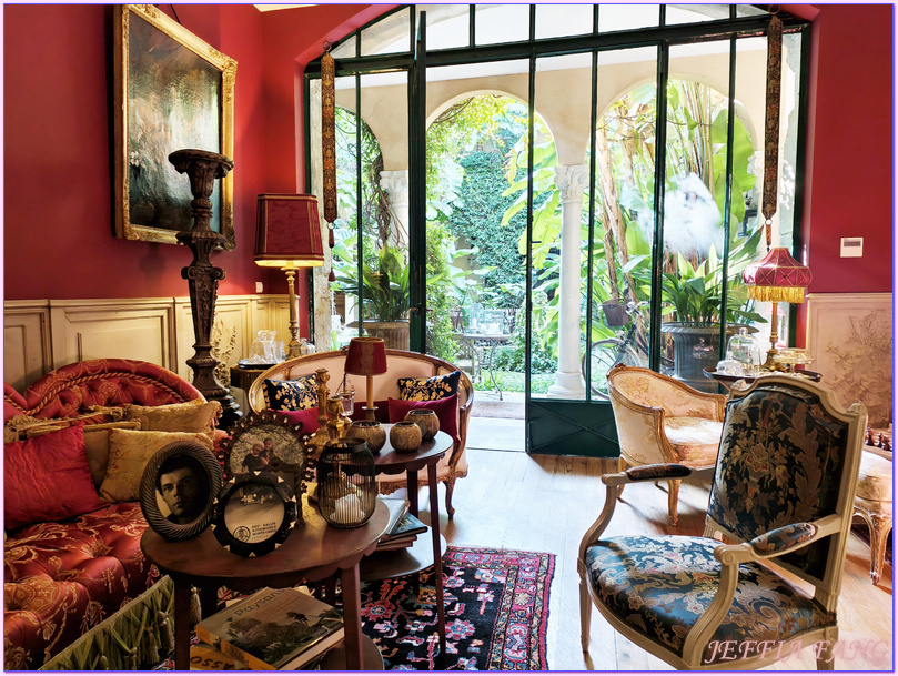 加爾Gard,奧克西塔尼Occitanie,尼姆Nimes,尼姆飯店,法國France,法國旅遊,秘密花園精品飯店Jardins Secrets Luxury Hotel