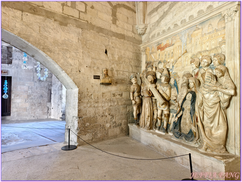 世界文化遺產,亞維儂Avignon,亞維儂老城區,教皇宮Palais des Papes,普羅旺斯Provence,沃克呂茲省Vaucluse,法國France,法國旅遊
