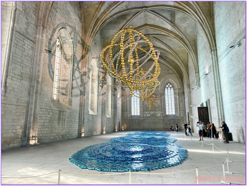 世界文化遺產,亞維儂Avignon,亞維儂老城區,教皇宮Palais des Papes,普羅旺斯Provence,沃克呂茲省Vaucluse,法國France,法國旅遊