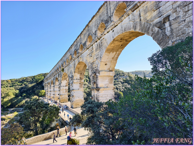 世界文化遺產,加爾Gard,加爾水道橋The Pont du Gard,奧克西塔尼Occitanie,法國France,法國旅遊 世界文化遺產,加爾Gard,加爾水道橋The Pont du Gard,奧克西塔尼Occitanie,法國France,法國旅遊