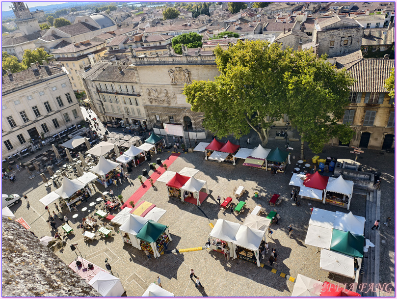世界文化遺產,亞維儂Avignon,亞維儂老城區,教皇宮Palais des Papes,普羅旺斯Provence,沃克呂茲省Vaucluse,法國France,法國旅遊