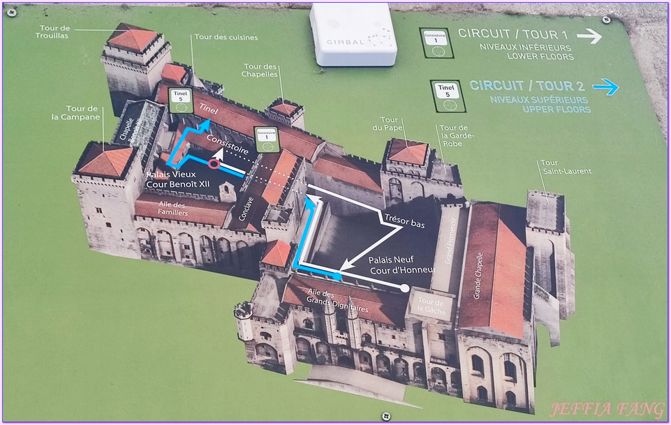 世界文化遺產,亞維儂Avignon,亞維儂老城區,教皇宮Palais des Papes,普羅旺斯Provence,沃克呂茲省Vaucluse,法國France,法國旅遊