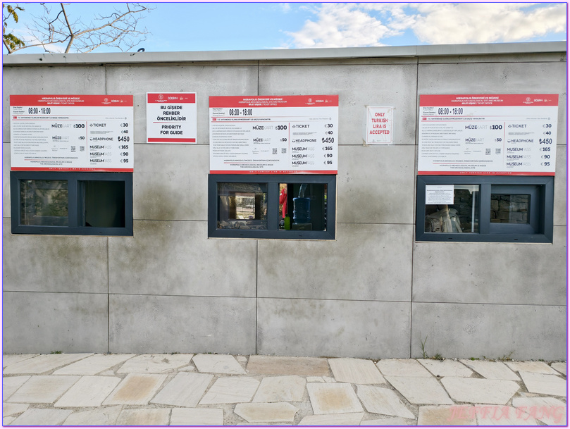 世界自然文化雙遺產,土耳其Turkiye,土耳其愛情海區,土耳其旅遊,希拉波里斯古城Hierapolis,帕穆卡麗PAMUKKALE棉堡