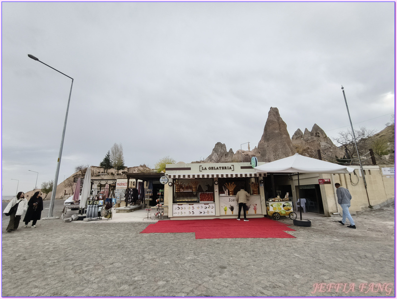 卡帕多奇亞Cappadocia,土耳其Turkiye,土耳其旅遊,格雷梅Goreme,烏奇沙城堡Uchisar Castle,獵人谷Hunting Valley,駱駝岩Camel Rock,鴿子谷Pigeon Valley