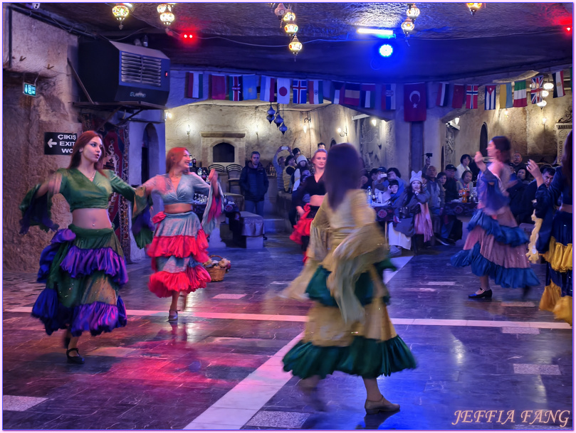 YASARBABA洞穴餐廳,卡帕多奇亞Cappadocia,土耳其Turkiye,土耳其之夜Turkish Night,土耳其旅遊