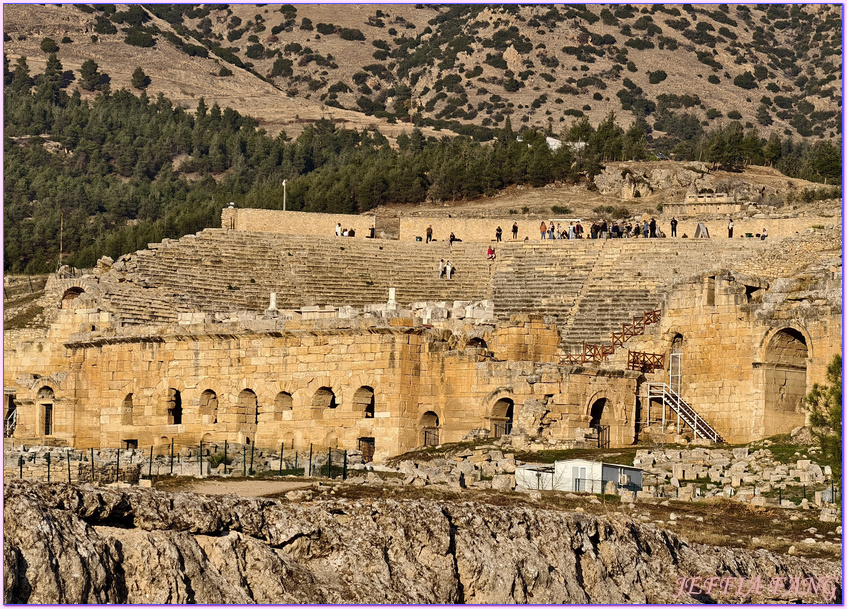 世界自然文化雙遺產,土耳其Turkiye,土耳其愛情海區,土耳其旅遊,希拉波里斯古城Hierapolis,帕穆卡麗PAMUKKALE棉堡 世界自然文化雙遺產,土耳其Turkiye,土耳其愛情海區,土耳其旅遊,希拉波里斯古城Hierapolis,帕穆卡麗PAMUKKALE棉堡