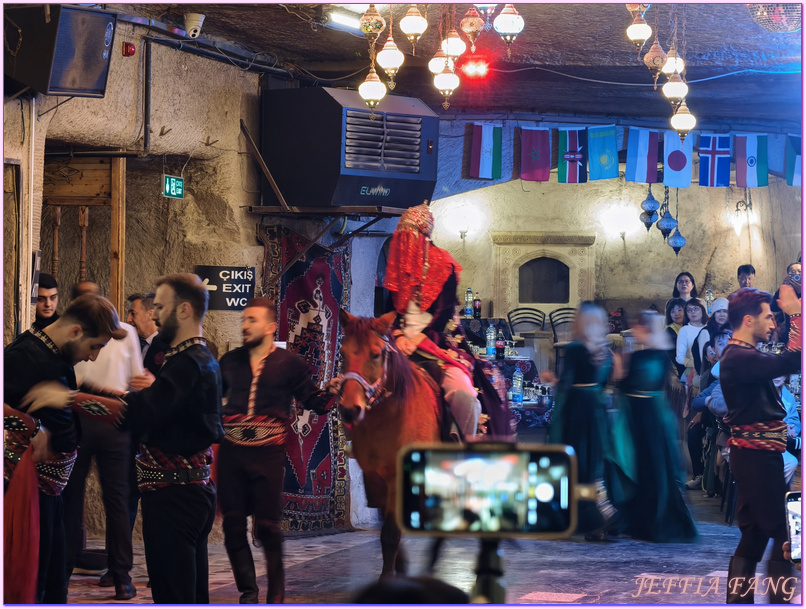 YASARBABA洞穴餐廳,卡帕多奇亞Cappadocia,土耳其Turkiye,土耳其之夜Turkish Night,土耳其旅遊