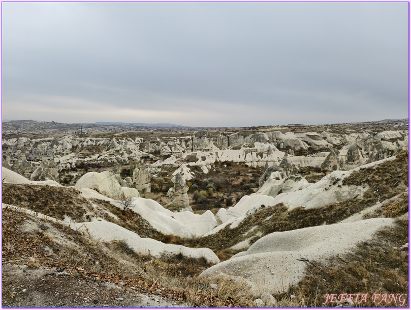 卡帕多奇亞Cappadocia,土耳其Turkiye,土耳其旅遊,格雷梅Goreme,烏奇沙城堡Uchisar Castle,獵人谷Hunting Valley,駱駝岩Camel Rock,鴿子谷Pigeon Valley