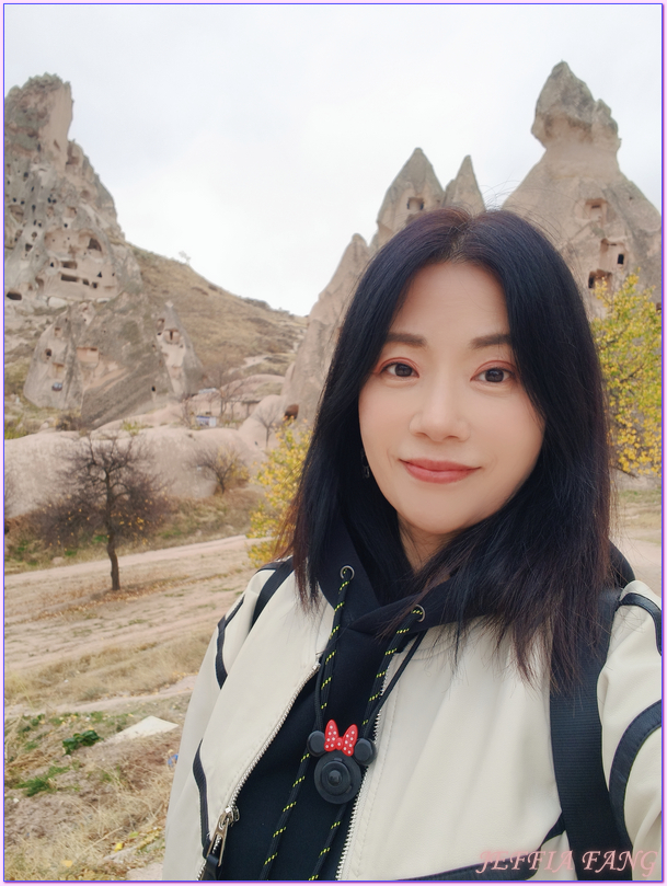 卡帕多奇亞Cappadocia,土耳其Turkiye,土耳其旅遊,格雷梅Goreme,烏奇沙城堡Uchisar Castle,獵人谷Hunting Valley,駱駝岩Camel Rock,鴿子谷Pigeon Valley