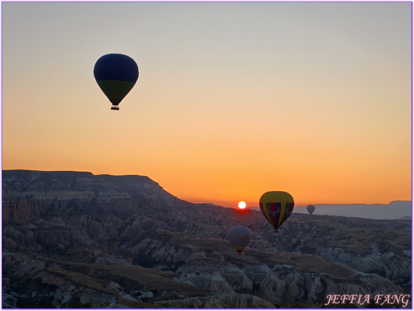 卡帕多奇亞Cappadocia,卡帕多奇亞熱氣球飛行Air Ballooning in Cappadocia,土耳其Turkiye,土耳其旅遊