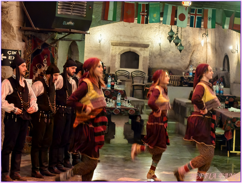 YASARBABA洞穴餐廳,卡帕多奇亞Cappadocia,土耳其Turkiye,土耳其之夜Turkish Night,土耳其旅遊