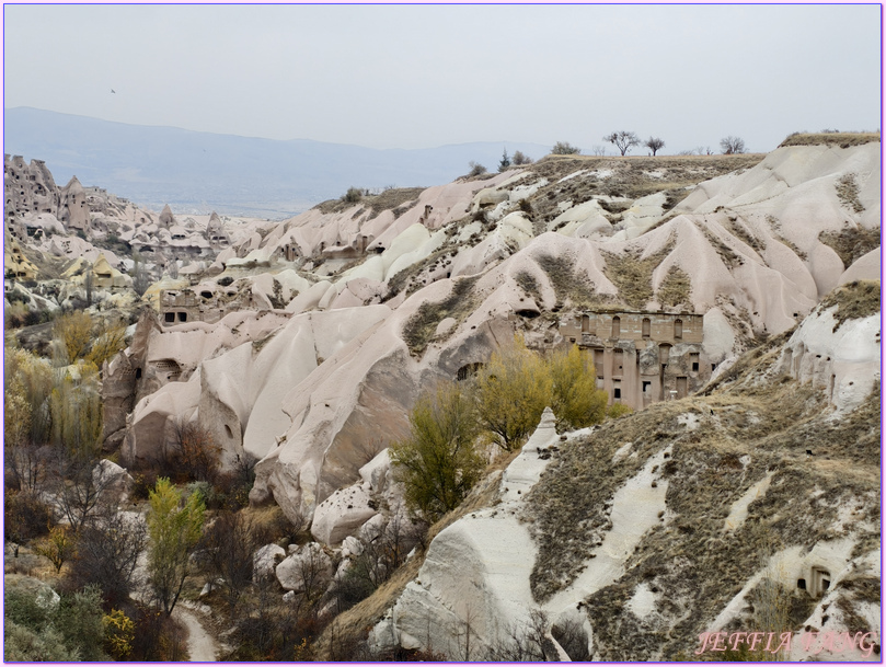 卡帕多奇亞Cappadocia,土耳其Turkiye,土耳其旅遊,格雷梅Goreme,烏奇沙城堡Uchisar Castle,獵人谷Hunting Valley,駱駝岩Camel Rock,鴿子谷Pigeon Valley