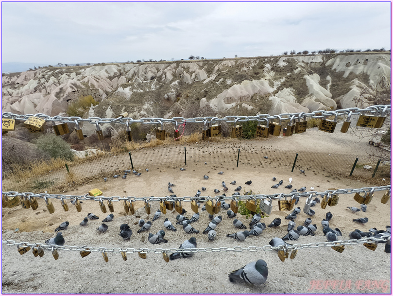 卡帕多奇亞Cappadocia,土耳其Turkiye,土耳其旅遊,格雷梅Goreme,烏奇沙城堡Uchisar Castle,獵人谷Hunting Valley,駱駝岩Camel Rock,鴿子谷Pigeon Valley