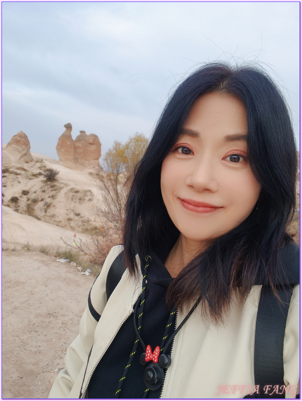 卡帕多奇亞Cappadocia,土耳其Turkiye,土耳其旅遊,格雷梅Goreme,烏奇沙城堡Uchisar Castle,獵人谷Hunting Valley,駱駝岩Camel Rock,鴿子谷Pigeon Valley