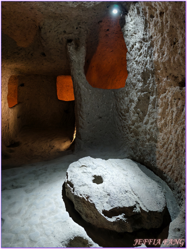 Kaymaklı Yeraltı Şehri,世界文化遺產,凱馬克利地下城 Kaymakli underground City,卡帕多奇亞Cappadocia,土耳其Turkiye,土耳其旅遊
