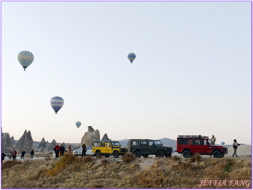 卡帕多奇亞Cappadocia,卡帕多奇亞熱氣球飛行Air Ballooning in Cappadocia,土耳其Turkiye,土耳其旅遊