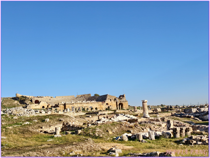 世界自然文化雙遺產,土耳其Turkiye,土耳其愛情海區,土耳其旅遊,希拉波里斯古城Hierapolis,帕穆卡麗PAMUKKALE棉堡 世界自然文化雙遺產,土耳其Turkiye,土耳其愛情海區,土耳其旅遊,希拉波里斯古城Hierapolis,帕穆卡麗PAMUKKALE棉堡