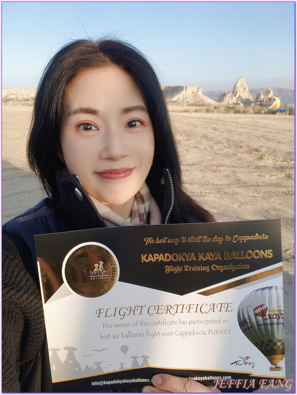 卡帕多奇亞Cappadocia,卡帕多奇亞熱氣球飛行Air Ballooning in Cappadocia,土耳其Turkiye,土耳其旅遊