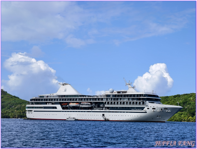 保羅高更號郵輪Paul Gauguin Cruises,大溪地Tahiti,法屬玻里尼西亞FrenchPolynesia