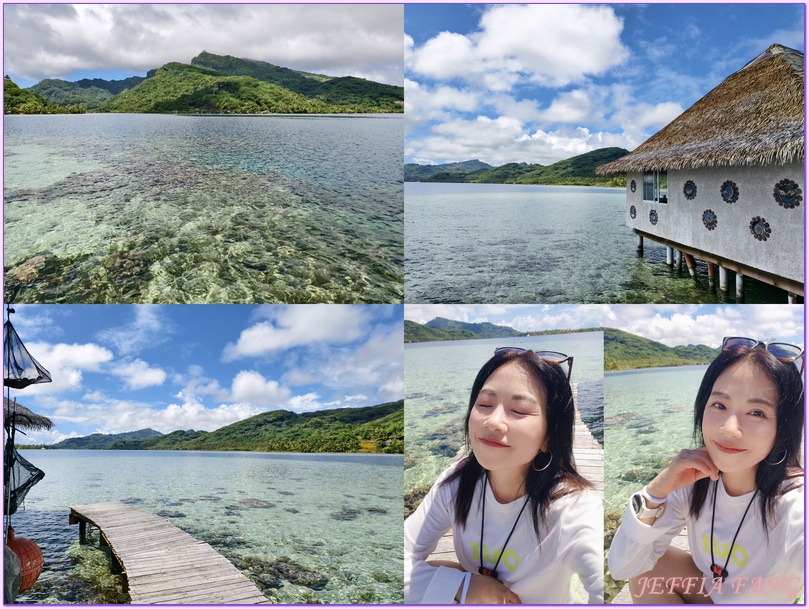 保羅高更號郵輪Paul Gauguin Cruises,大溪地Tahiti,法屬玻里尼西亞FrenchPolynesia,社會群島Society Islands,胡阿希內島Huahine