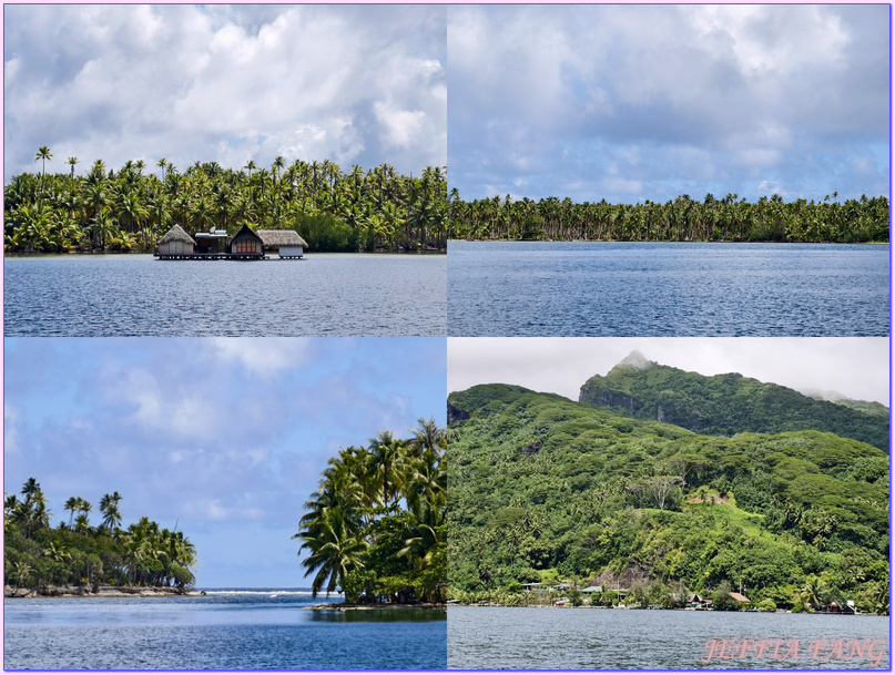 保羅高更號郵輪Paul Gauguin Cruises,大溪地Tahiti,法屬玻里尼西亞FrenchPolynesia,社會群島Society Islands,胡阿希內島Huahine