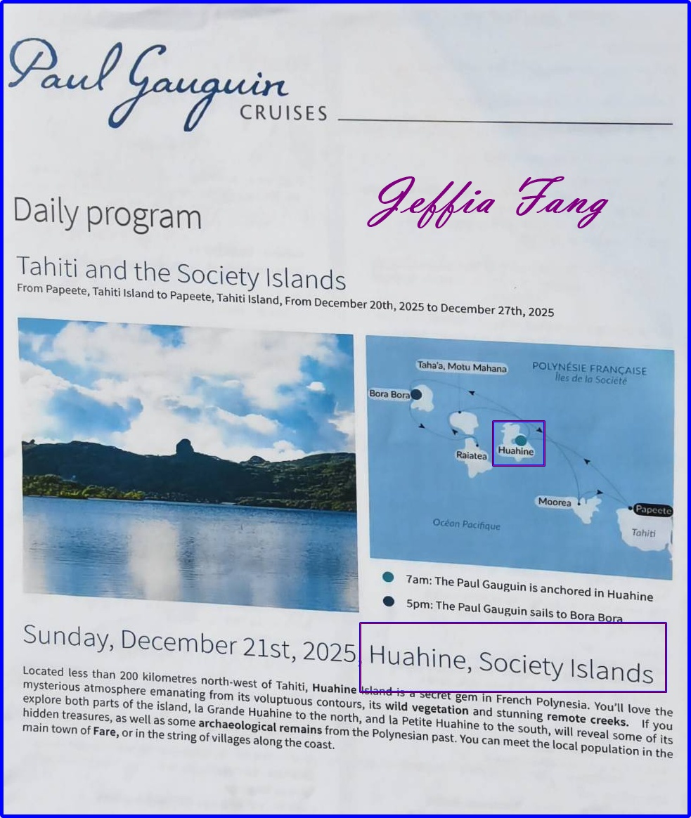 保羅高更號郵輪Paul Gauguin Cruises,大溪地Tahiti,大溪地黑珍珠養殖場Tahitian Black Pearl Farming,法屬玻里尼西亞FrenchPolynesia,社會群島Society Islands,胡阿希內島Huahine