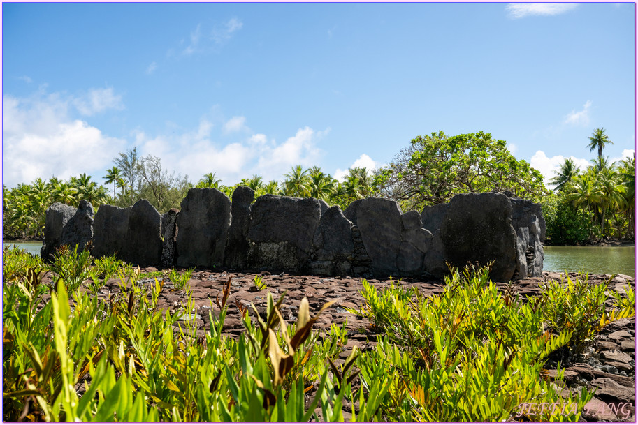 保羅高更號郵輪Paul Gauguin Cruises,大溪地Tahiti,法屬玻里尼西亞FrenchPolynesia,社會群島Society Islands,胡阿希內島Huahine