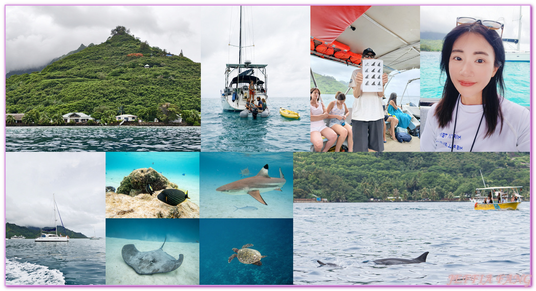 網站近期文章：◎龐洛PONANT郵輪『保羅高更號』法屬玻里尼西亞社會群島之【茉莉亞島】《與海豚同遊大海》