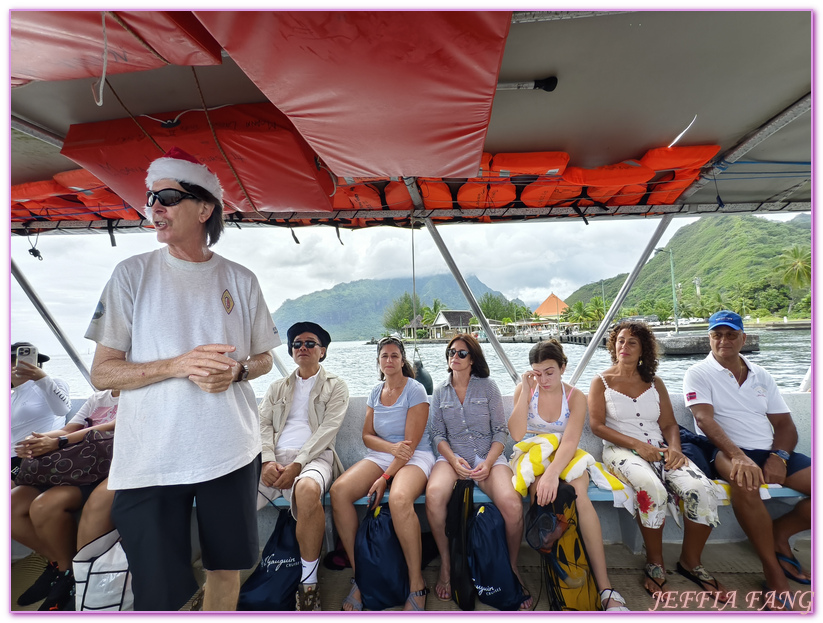 保羅高更號郵輪Paul Gauguin Cruises,大溪地Tahiti,法屬玻里尼西亞FrenchPolynesia,社會群島Society Islands,茉莉亞島Moorea,龐洛PONANT郵輪