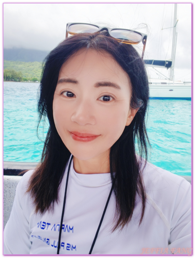 保羅高更號郵輪Paul Gauguin Cruises,大溪地Tahiti,法屬玻里尼西亞FrenchPolynesia,社會群島Society Islands,茉莉亞島Moorea,龐洛PONANT郵輪
