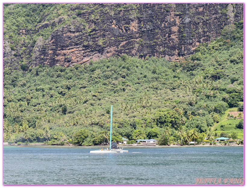 保羅高更號郵輪Paul Gauguin Cruises,大溪地Tahiti,法屬玻里尼西亞FrenchPolynesia,社會群島Society Islands,茉莉亞島Moorea,龐洛PONANT郵輪