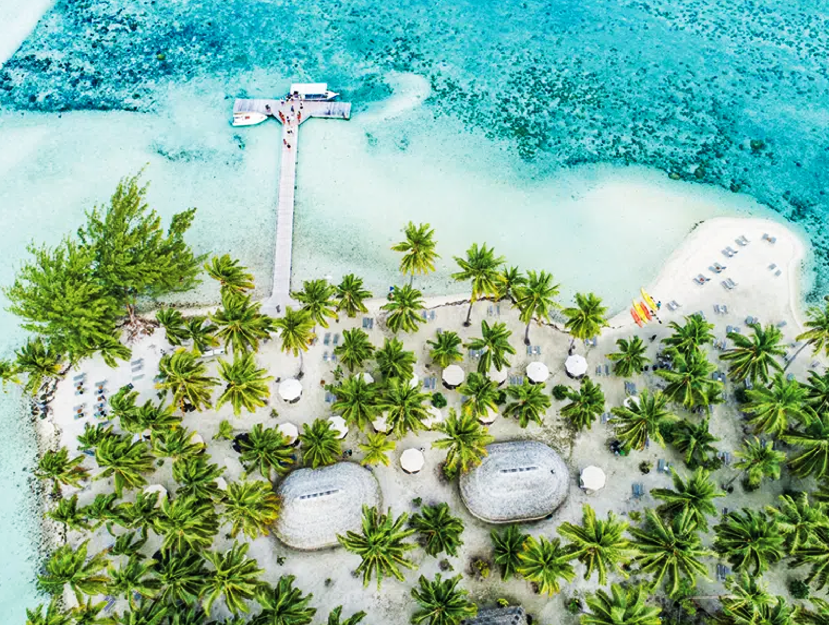 保羅高更號郵輪Paul Gauguin Cruises,大溪地Tahiti,法屬玻里尼西亞FrenchPolynesia,社會群島Society Islands,莫圖瑪哈娜島Motu Mahana,龐洛PONANT郵輪