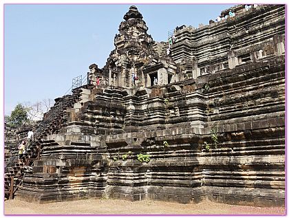 ANGKOR THOM巴本宮殿,吳哥窟旅遊,大吳哥城,柬埔寨,柬埔寨旅遊 @傑菲亞娃 JEFFIA FANG