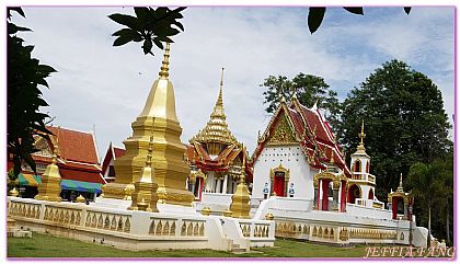 景點,曼谷自由行,泰國,泰國中部桂河百年寺廟,泰國旅遊 @傑菲亞娃JEFFIA FANG