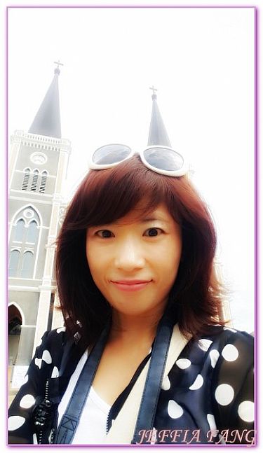 尖竹汶,景點,泰國,泰國旅遊,泰國最大尖竹汶天主教堂 @傑菲亞娃JEFFIA FANG