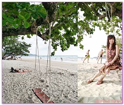 景點,泰國,泰國旅遊,象島KOH CHANG,象島市中心白沙灘 @傑菲亞娃 JEFFIA FANG