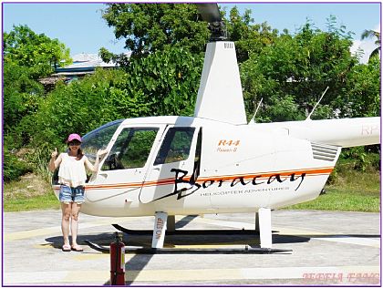 活動,菲律賓,長灘島的上空遊覽,長灘島的空中之旅,長灘島直升機 @傑菲亞娃 JEFFIA FANG