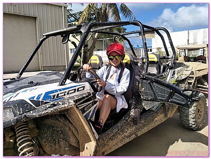 北馬里亞納旅遊,塞班SAIPAN,景點,美國,開UTV上踏破潮山 @傑菲亞娃 JEFFIA FANG