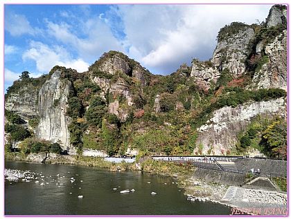 北九州大分Oita,日本,日本旅遊,景點,耶馬溪青之洞門競秀峰 @傑菲亞娃 JEFFIA FANG