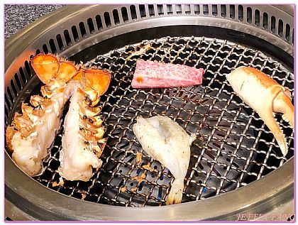 日本東京 六歌仙燒肉 別館 吃到飽太滿足 傑菲亞娃jeffia Fang