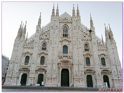 Milan Cathedra,南歐義大利,景點,米蘭Milan,義大利旅遊 @傑菲亞娃 JEFFIA FANG